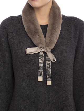 воротник MAX MARA: фото 1 - Invogue